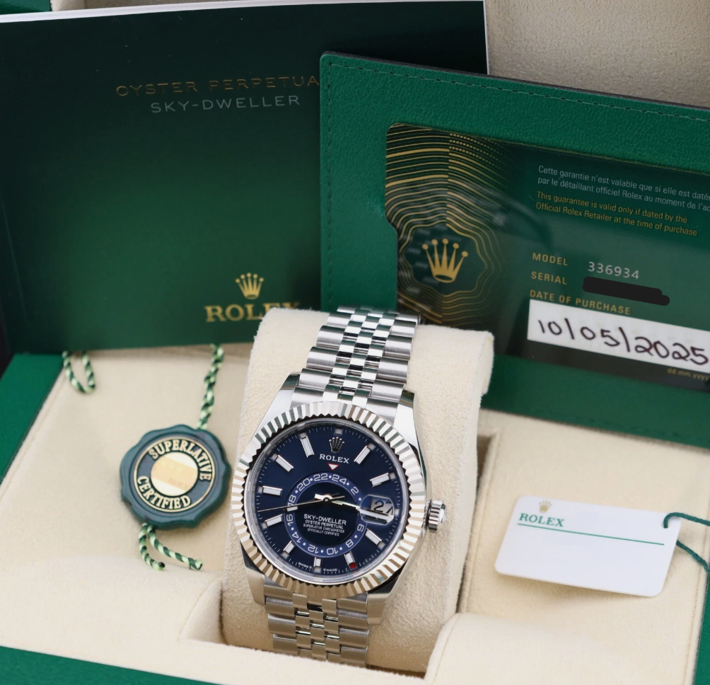 Reloj Rolex Sky-Dweller Blue