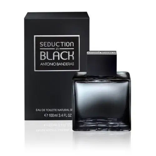 Perfume Seduccion en Negro de Antonio Banderas Ambar Especiado GAFAS MWHITE.COM.CO