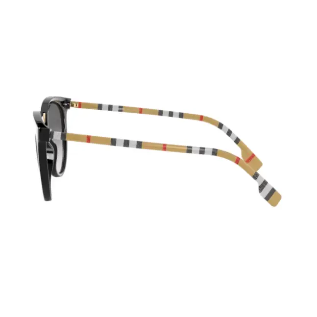 Gafas de sol Burberry 0BE con lentes Gris Degrade y mango de madera