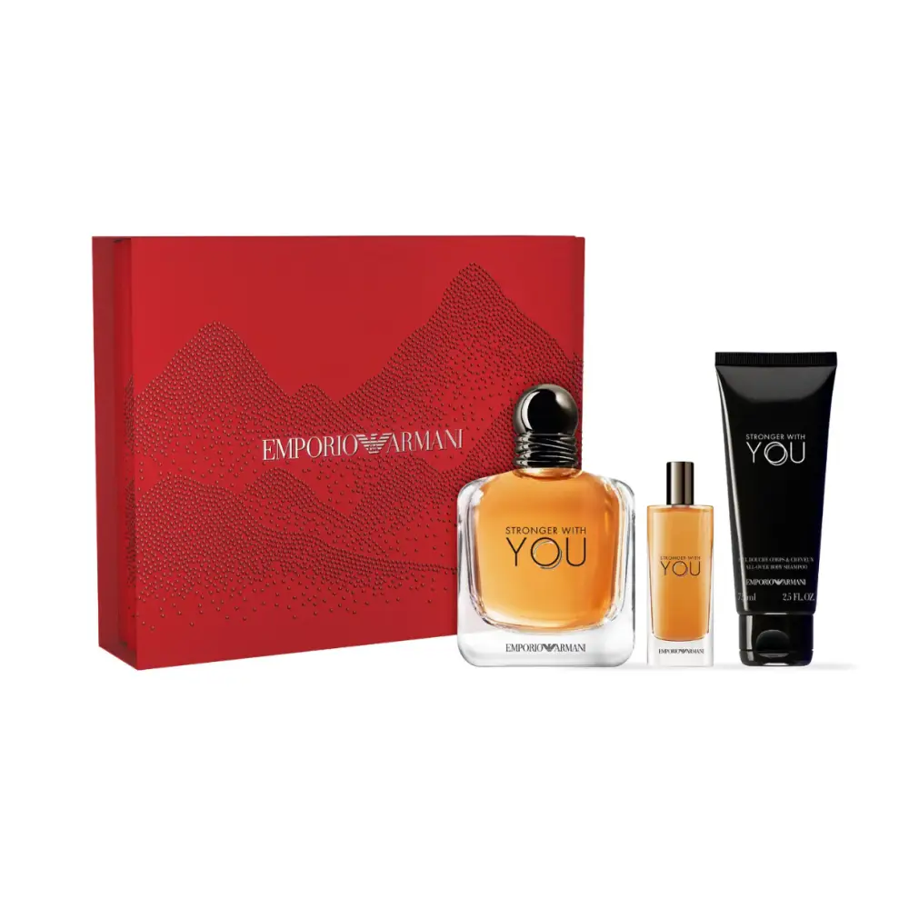 Estuche Emporio Armani Stronger With You - 100ml