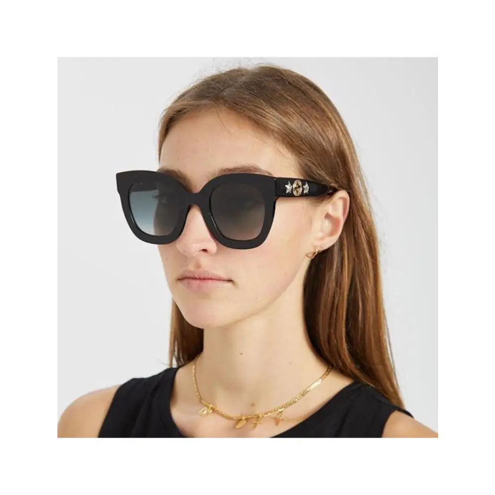 Gucci GG0208S 002 49 Dama - MWHITE.COM.CO