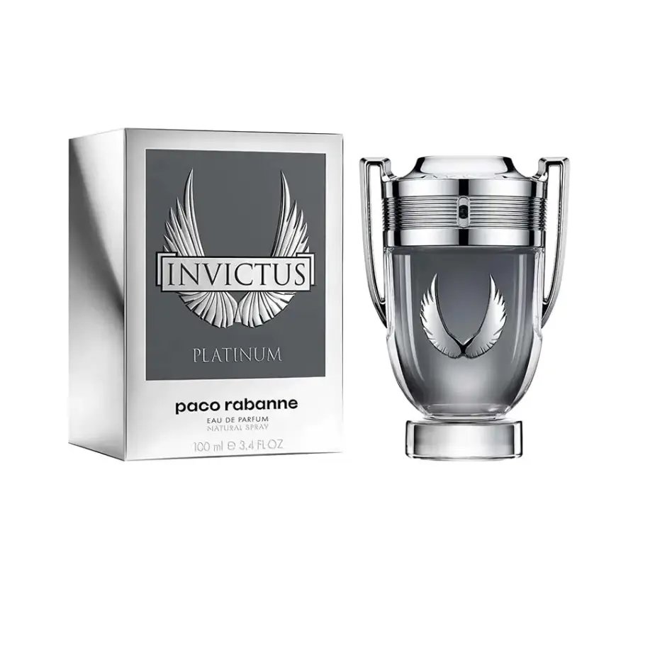 Fragancia Invictus Platinum Paco Rabanne 2022 Amaderada y Aromatica MWHITE.COM.CO