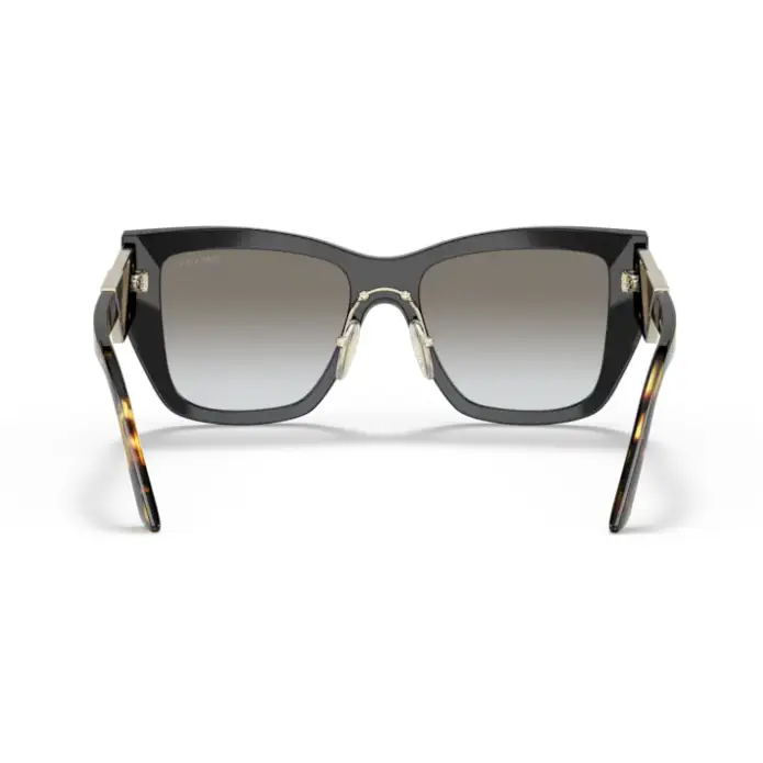 GAFAS PRADA 21YS 1AB0A7 con lente gris degradé sobre fondo blanco