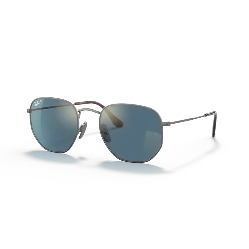 ray ban Hexagonal Titanio 8148 9208T0 - Gafas de Sol