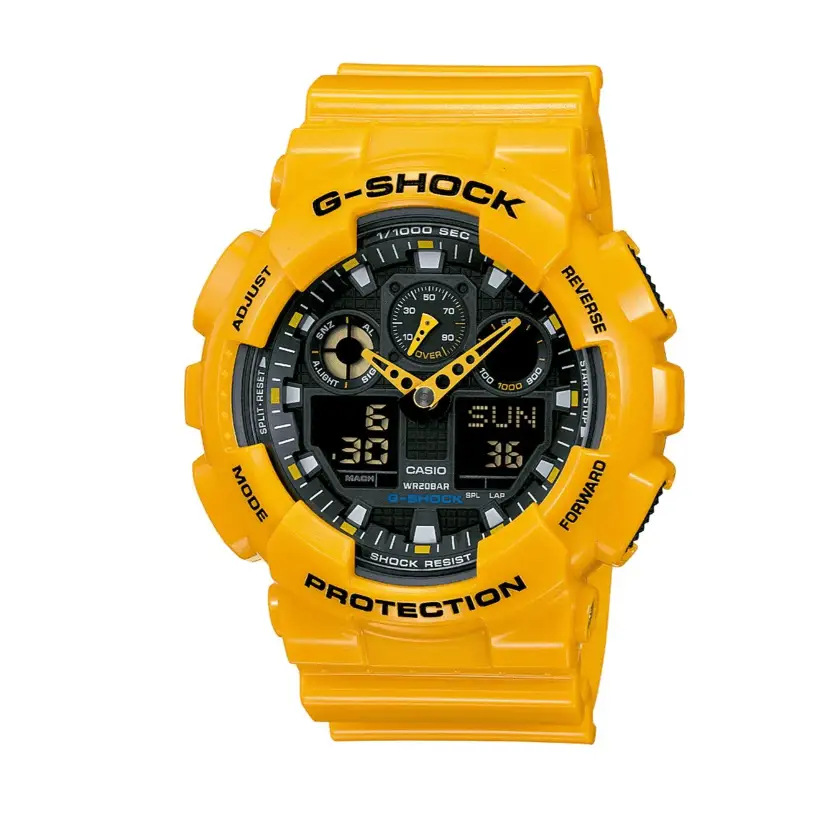 Reloj casio g shock amarillo hotsell