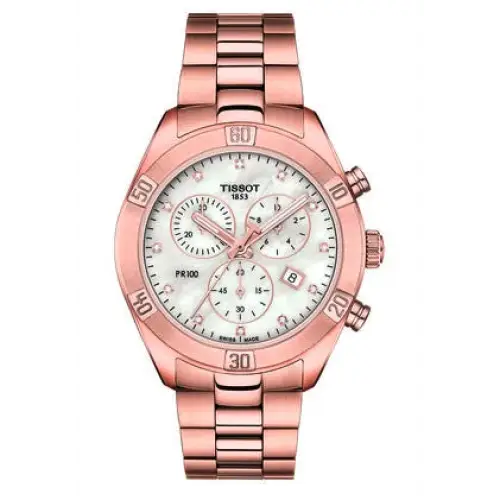 Reloj tissot mujer dorado sale