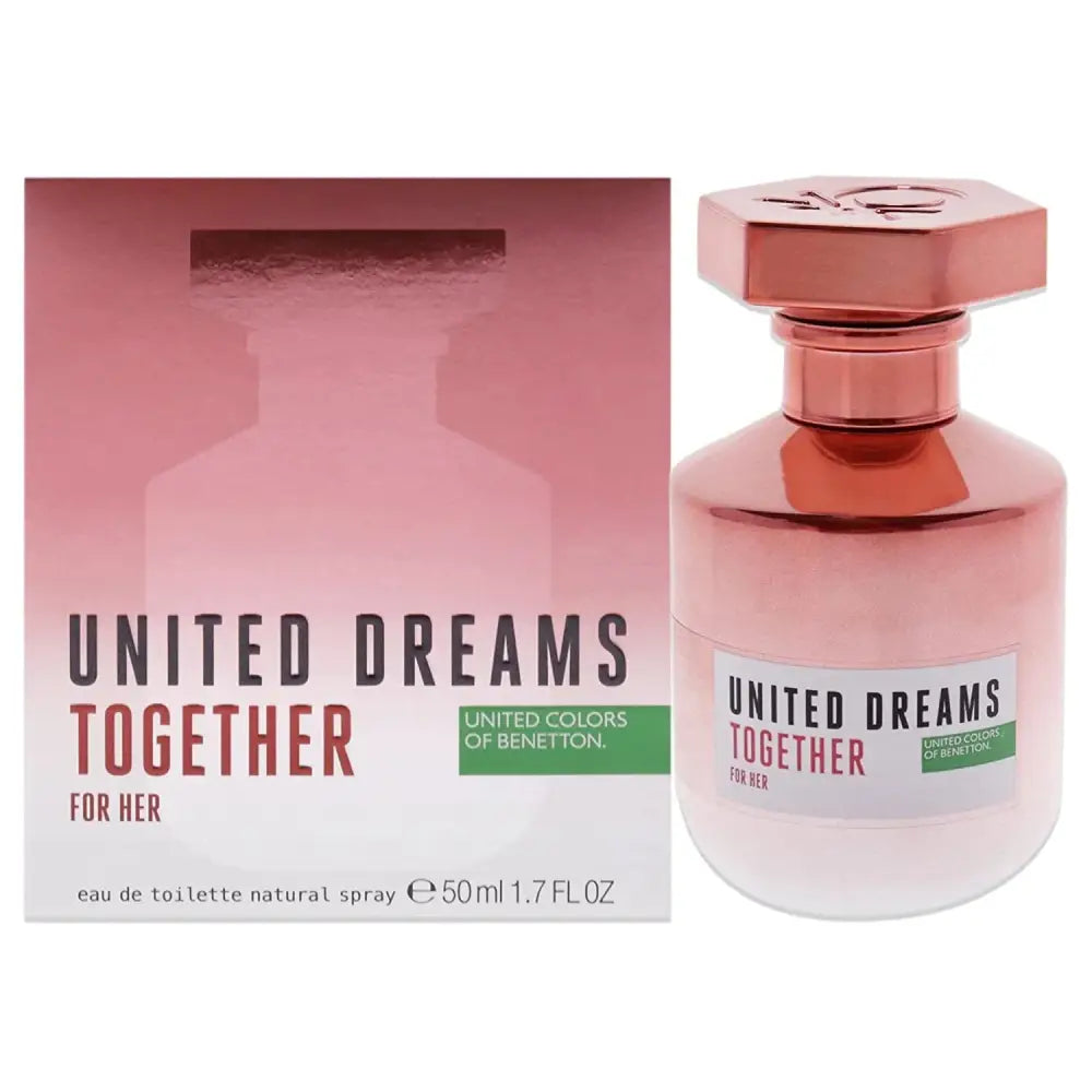 UNITED DREAMS TOGETHER FOR HER edt - 80ML - Perfumes