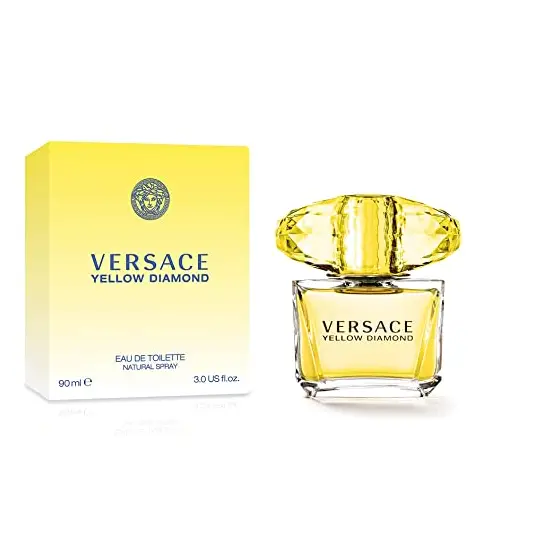 Compra Online Fragancia Floral Versace Yellow Diamond Perfume para Mujeres 2011 Limon Pera