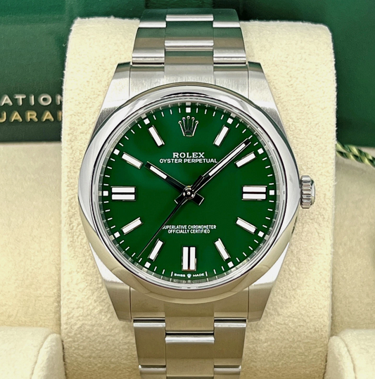 Reloj Rolex Oysperpetual Green 2024