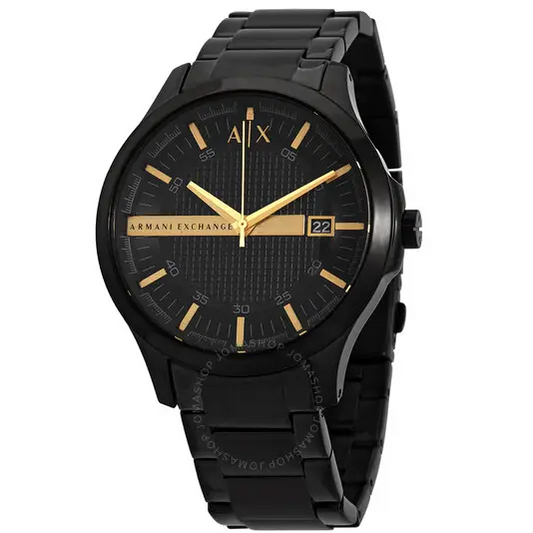 ARMANI EXCHANGE Cuarzo con esfera negra AX2413 - Relojes