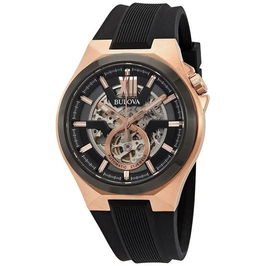 Bulova clásico automático-98A177 - MWHITE.COM.CO