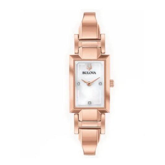 BULOVA -clásico de cuarzo 97P142 - MWHITE.COM.CO