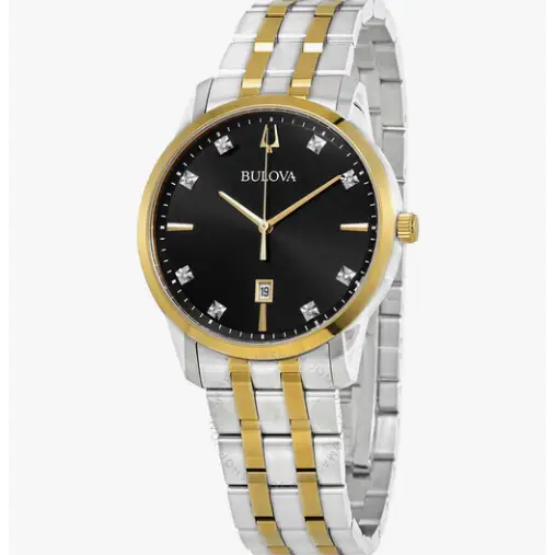 BULOVA clásico de cuarzo 98D165 - Relojes