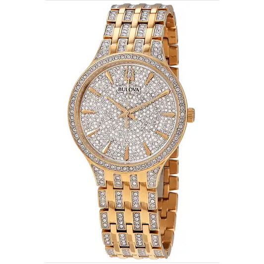 BULOVA-cristal de cuarzo fantasma 98A229 - MWHITE.COM.CO