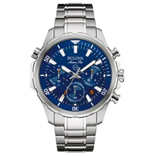 BULOVA -cronógrafo Marine Star 96B256 - MWHITE.COM.CO