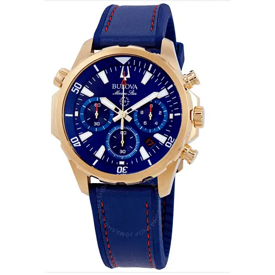 BULOVA-cronógrafo Marine Star 97B168 - MWHITE.COM.CO