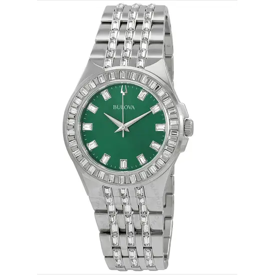 BULOVA-Esfera verde 96A253 - MWHITE.COM.CO