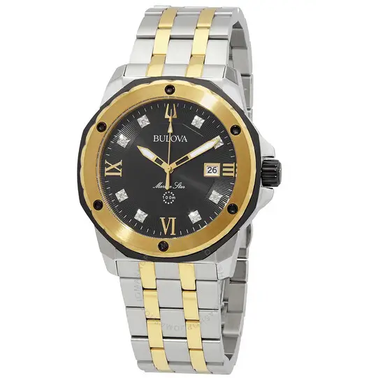 BULOVA-Marine Star cuarzo 98D175 - MWHITE.COM.CO