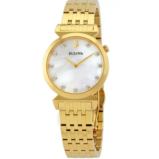 BULOVA- Regatta de cuarzo con diamantes 97P149 - MWHITE.COM.CO