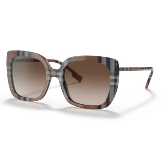 Gafas de sol Burberry 0BE 4323 en fondo blanco