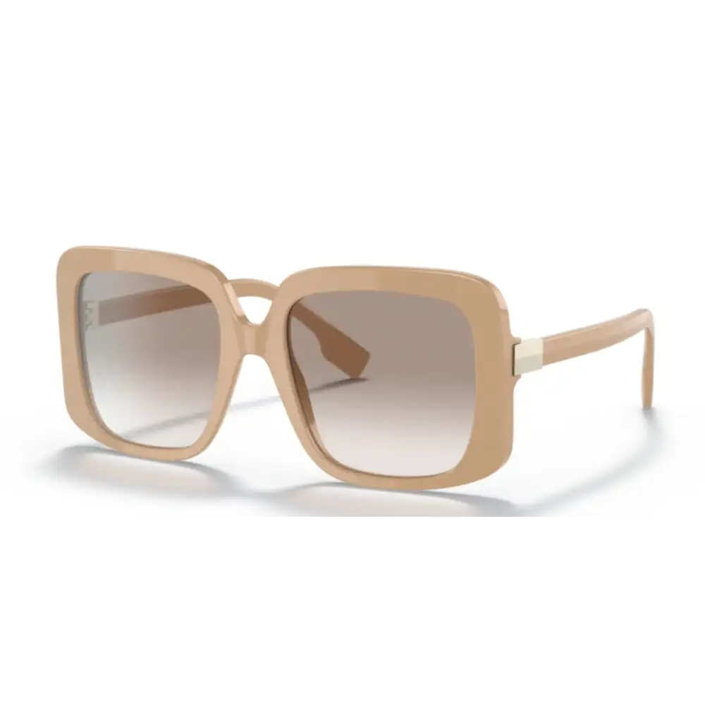 Gafas Burberry 0BE en Beige con Lentes Marrón Degradé