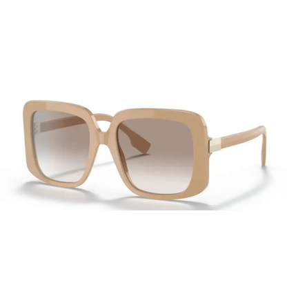 Gafas Burberry 0BE en Beige con Lentes Marrón Degradé