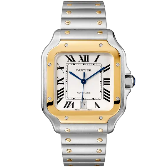 Reloj Cartier Santos Automatic Silver W2SA0009