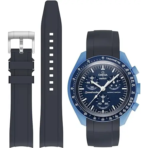 Swatch x Omega Manilla silicona - Azul - Relojes