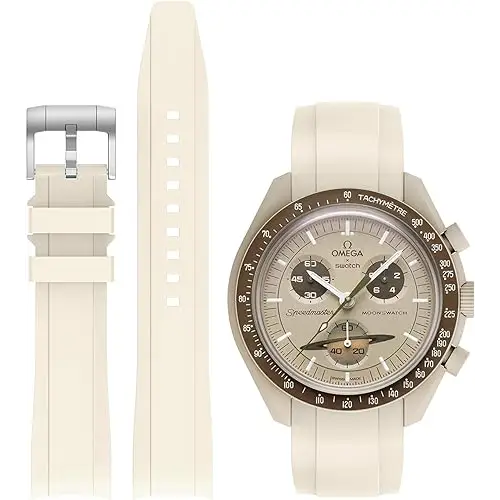 Swatch x Omega Manilla silicona - Starlight - Relojes