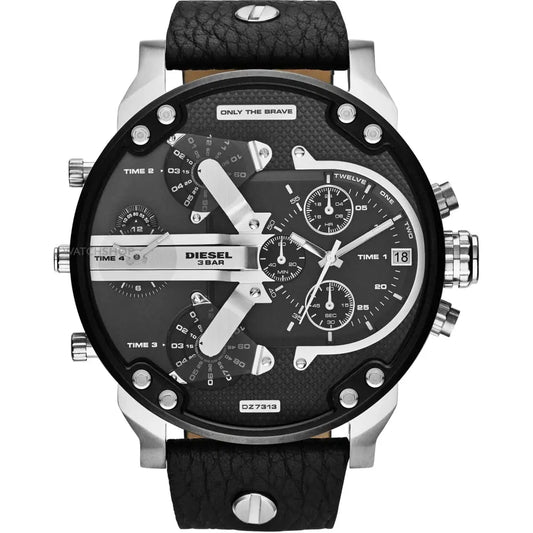 Diesel Mr. Daddy 2.0 Silver DZ 7313 - MWHITE.COM.CO