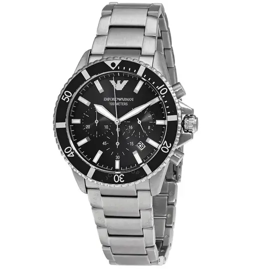 EMPORIO ARMANI Diver Cronógrafo Cuarzo AR11360 - MWHITE.COM.CO