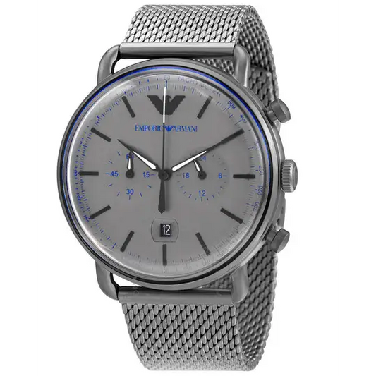 EMPORIO ARMANI Cronógrafo aviador AR11383 - MWHITE.COM.CO