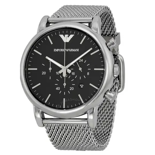 EMPORIO ARMANI Cronógrafo clásico AR1808 - MWHITE.COM.CO