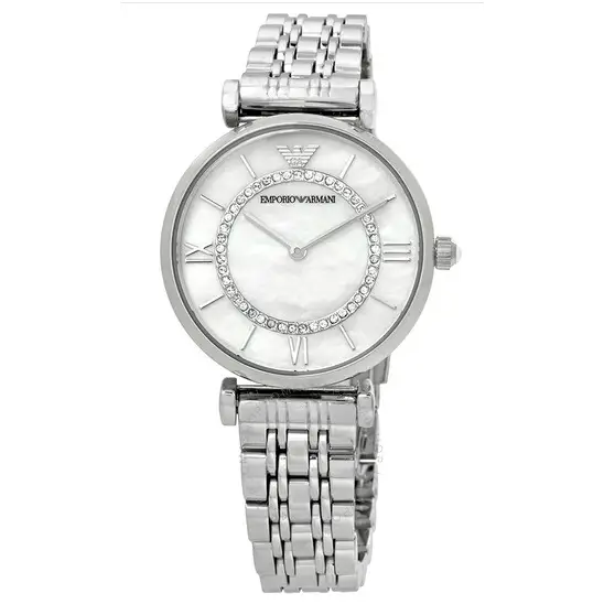 EMPORIO ARMANI Clásico esfera de nácar AR1908 - MWHITE.COM.CO