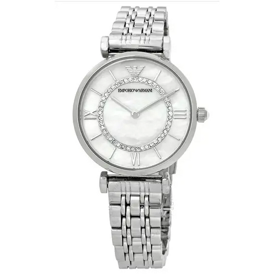 EMPORIO ARMANI Clásico esfera de nácar AR1908 - MWHITE.COM.CO