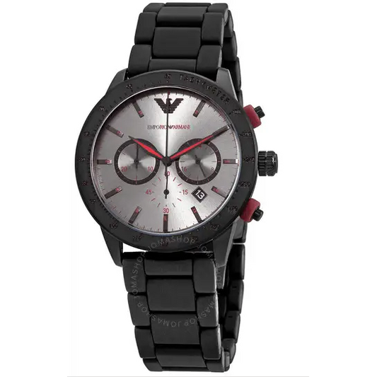 EMPORIO ARMANI Mario cronografo AR11392 - MWHITE.COM.CO