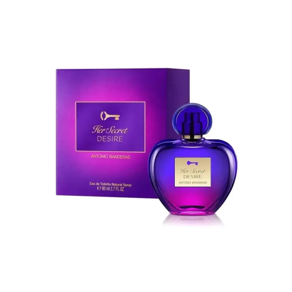 HER SECRET DESIRE EDT - 80ML - Perfumes