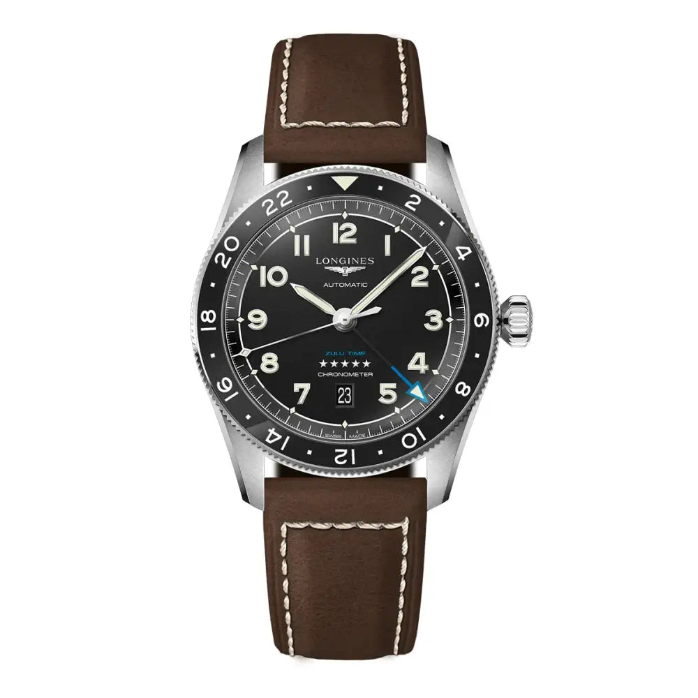 Longines Spirit Zulu Time L3.812.4.53.2 - 42mm - Perfumes