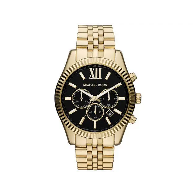 Michael Kors Lexington Gold Black MK8286 - Relojes