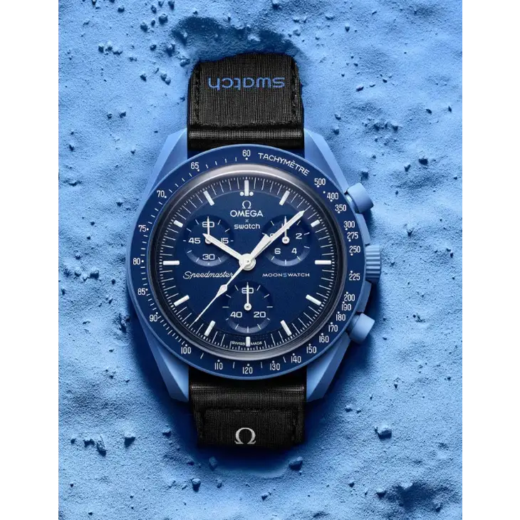 Omega X Swatch MoonSwatch Bioceramic Neptuno - Relojes