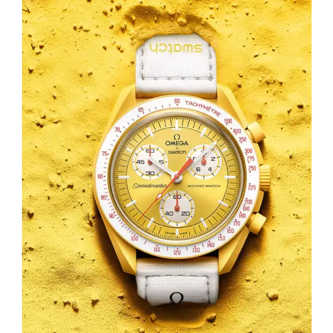 Omega X Swatch MoonSwatch Bioceramic Sun - Relojes