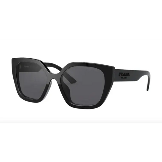 GAFAS PRADA 24XS 1AB5Z1 en negro con lente gris polarizado