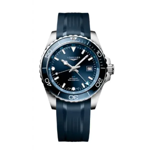Reloj Longines Hydroconquest GMT L3.890.4.96.9 - 43mm - Relojes