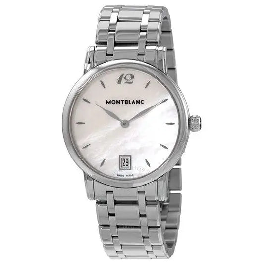 Reloj Mont Blanc Star Classique Quartz Mother of Pearl Dial 108764 - Relojes
