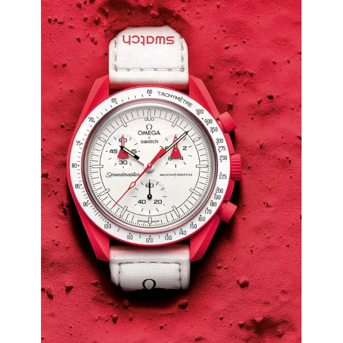 Omega X Swatch MoonSwatch Bioceramic Mars - Relojes