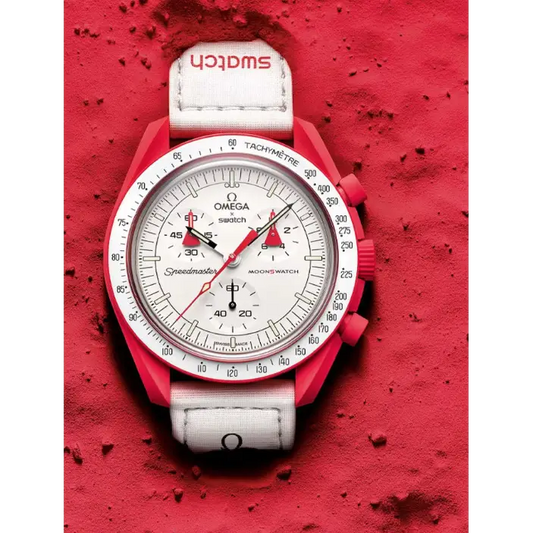 Omega X Swatch MoonSwatch Bioceramic Mars - Relojes