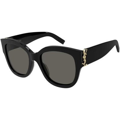 Gafas de sol Laurent SL M95 Borde Completo y Espejo Plateado Ancho MWHITE.COM.CO