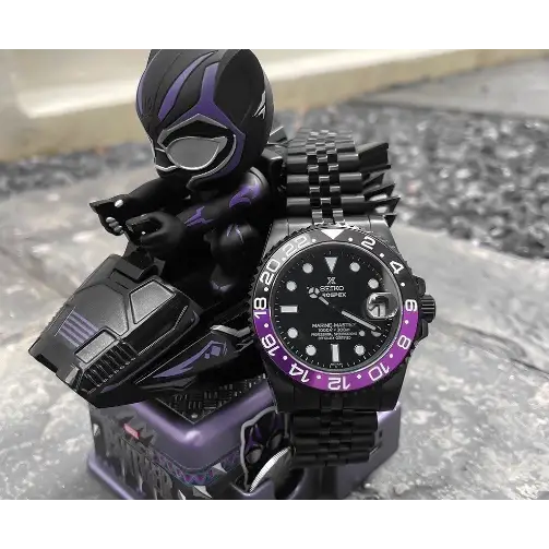 Seiko black Panther - Relojes